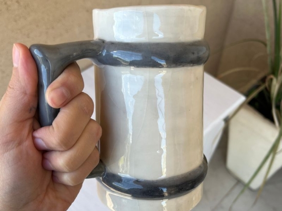 Chop Cervecero de Cerámica Artesanal - 700 cc