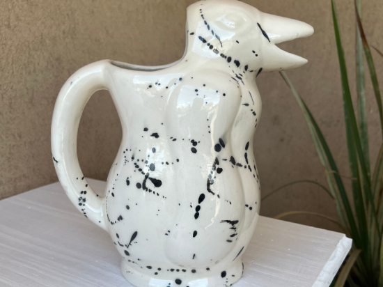 Jarra Pingüino de Cerámica Artesanal – 1,5 Litros